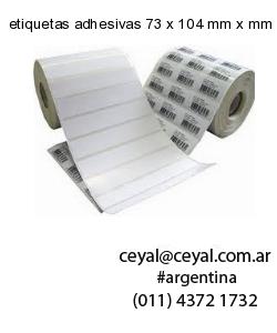 etiquetas adhesivas 73 x 104 mm x mm