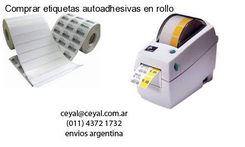 Comprar etiquetas autoadhesivas en rollo
