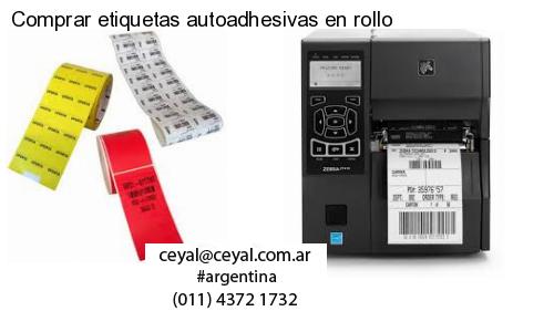 Comprar etiquetas autoadhesivas en rollo