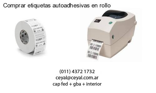Comprar etiquetas autoadhesivas en rollo