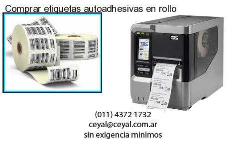 Comprar etiquetas autoadhesivas en rollo