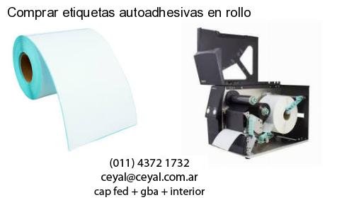 Comprar etiquetas autoadhesivas en rollo