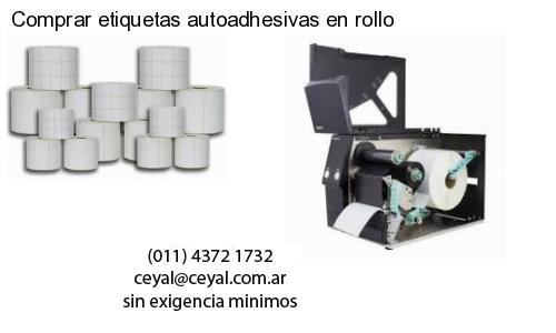 Comprar etiquetas autoadhesivas en rollo