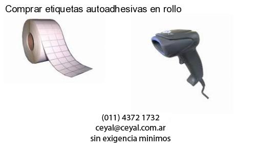 Comprar etiquetas autoadhesivas en rollo