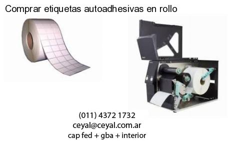 Comprar etiquetas autoadhesivas en rollo