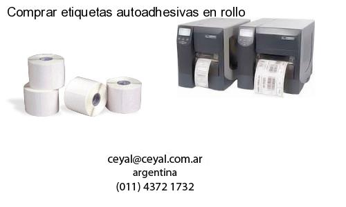 Comprar etiquetas autoadhesivas en rollo