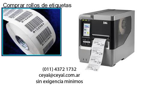Comprar rollos de etiquetas