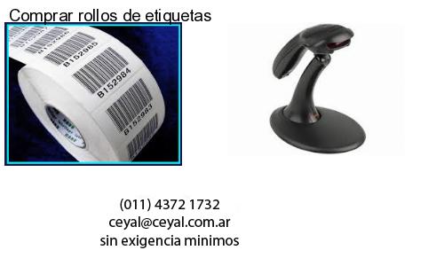 Comprar rollos de etiquetas