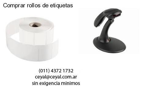 Comprar rollos de etiquetas