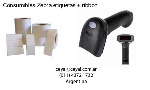 Consumibles Zebra etiquetas   ribbon