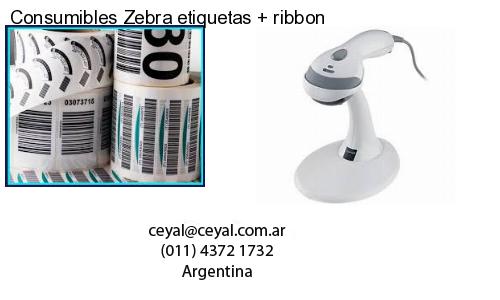 Consumibles Zebra etiquetas   ribbon