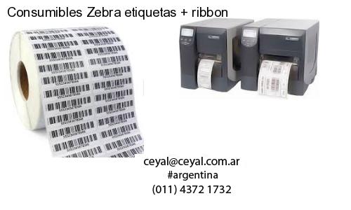 Consumibles Zebra etiquetas   ribbon