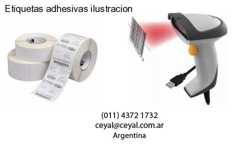 Etiquetas adhesivas ilustracion