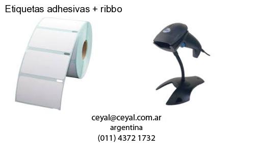 Etiquetas adhesivas   ribbo