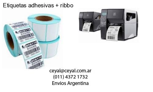 Etiquetas adhesivas   ribbo