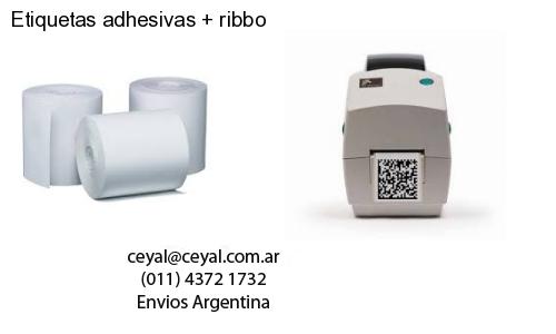 Etiquetas adhesivas ribbo