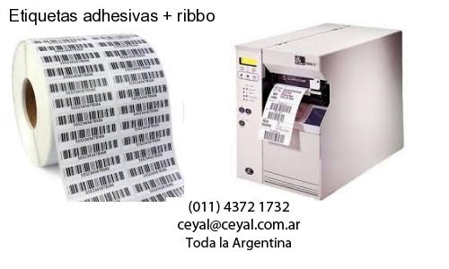 Etiquetas adhesivas   ribbo