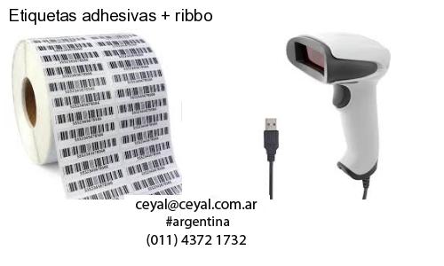 Etiquetas adhesivas   ribbo