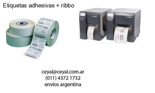 Etiquetas adhesivas   ribbo