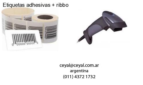 Etiquetas adhesivas   ribbo