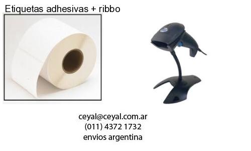 Etiquetas adhesivas   ribbo