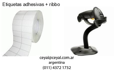Etiquetas adhesivas   ribbo