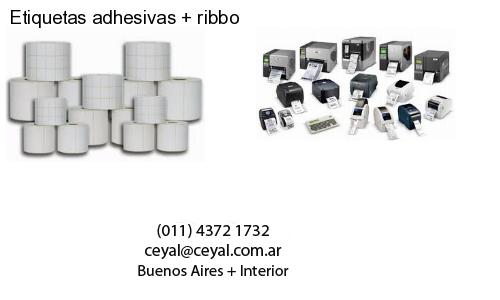 Etiquetas adhesivas   ribbo