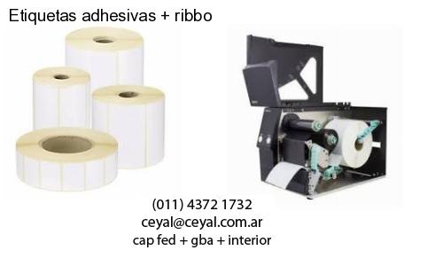 Etiquetas adhesivas   ribbo