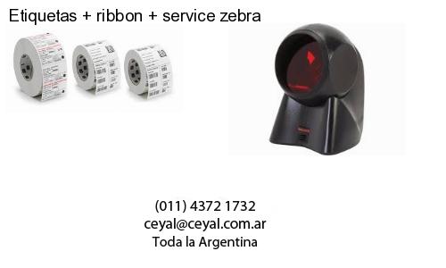 Etiquetas   ribbon   service zebra