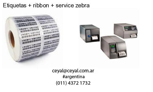 Etiquetas   ribbon   service zebra