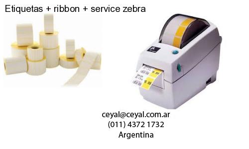 Etiquetas   ribbon   service zebra