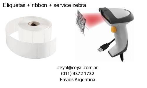 Etiquetas   ribbon   service zebra