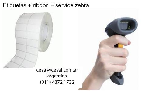 Etiquetas   ribbon   service zebra