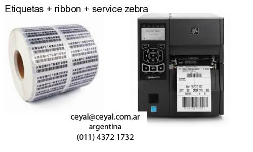 Etiquetas   ribbon   service zebra