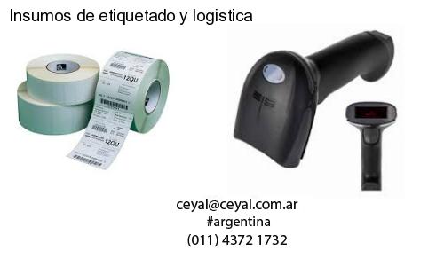 Insumos de etiquetado y logistica