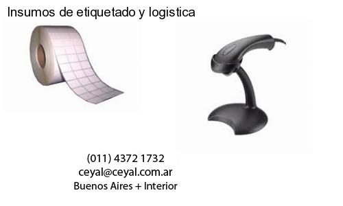 Insumos de etiquetado y logistica