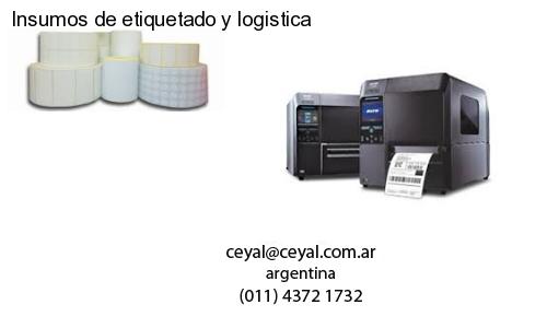Insumos de etiquetado y logistica