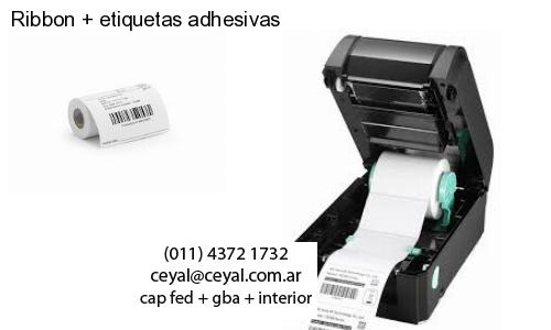 Ribbon etiquetas adhesivas