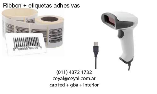 Ribbon   etiquetas adhesivas