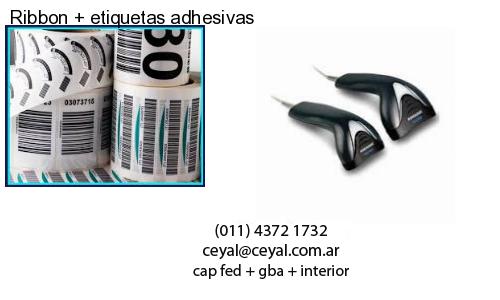 Ribbon   etiquetas adhesivas