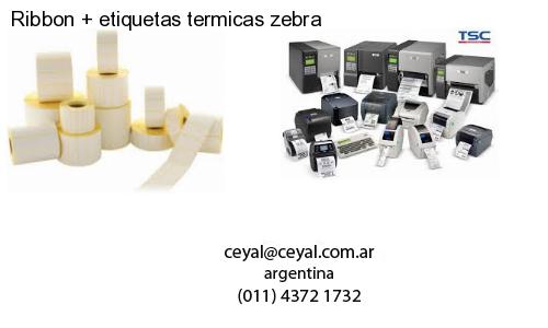 Ribbon   etiquetas termicas zebra