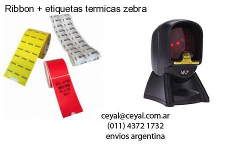 Ribbon etiquetas termicas zebra
