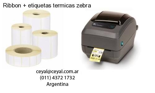 Ribbon   etiquetas termicas zebra