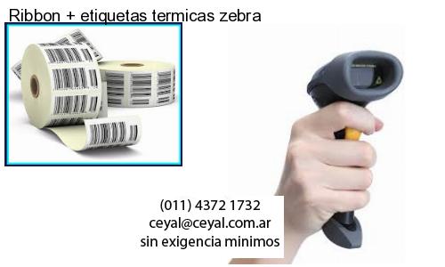 Ribbon   etiquetas termicas zebra