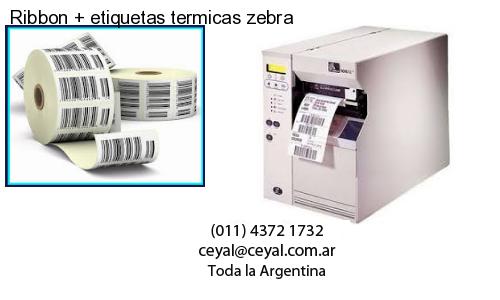 Ribbon   etiquetas termicas zebra