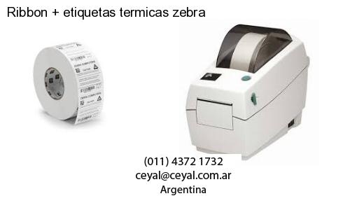 Ribbon etiquetas termicas zebra