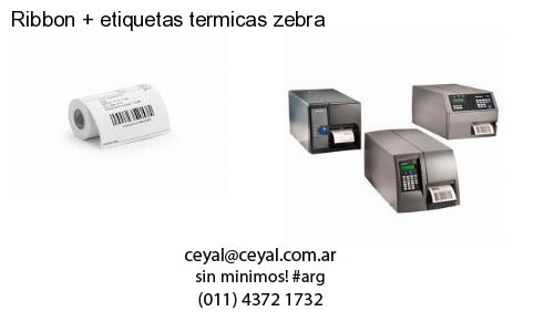 Ribbon   etiquetas termicas zebra