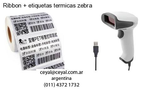 Ribbon   etiquetas termicas zebra