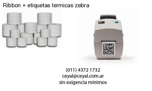 Ribbon   etiquetas termicas zebra