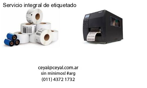 Servicio integral de etiquetado